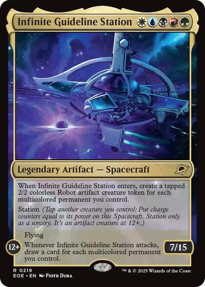 Infinite Guideline Station (EOE, Near Mint, Foil)