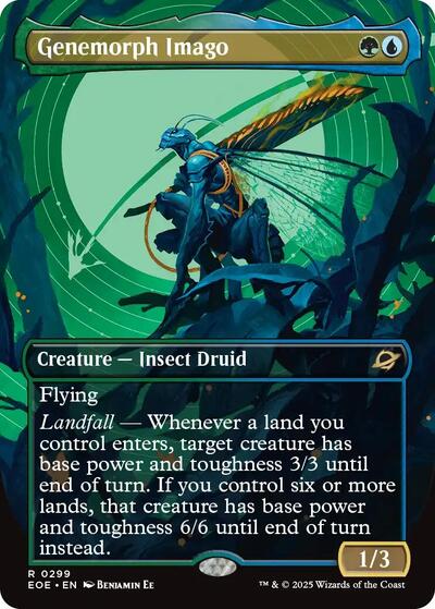Genemorph Imago Borderless (EOE, Near Mint,)