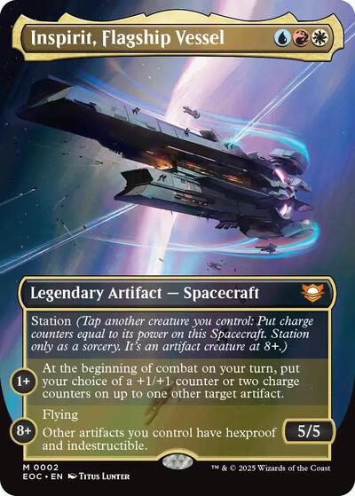Inspirit Flagship Vessel Borderless (EOC, Near Mint,)