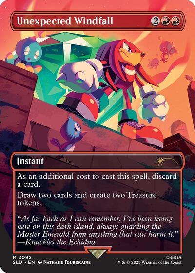 Unexpected Windfall (2092) (SLD, Near Mint,)