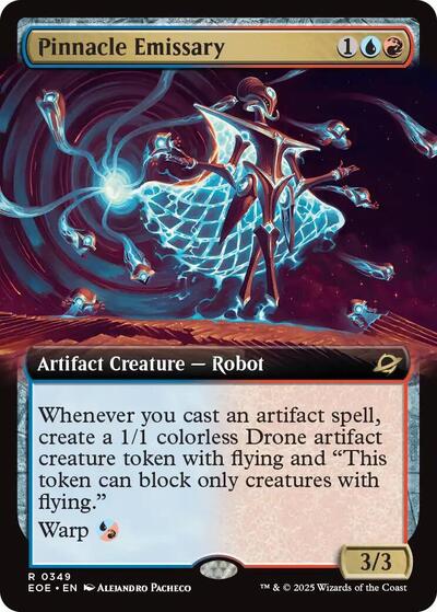 Pinnacle Emissary Extended Art (EOE, Near Mint,)