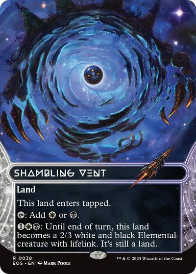 Shambling Vent 0038 Borderless (EOS, Near Mint, Foil)