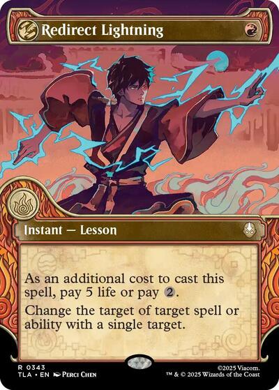 Redirect Lightning (Showcase) (TLA, Near Mint,)