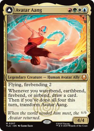 Avatar Aang (TLA, Near Mint,)