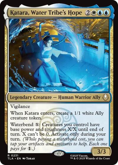 Katara, Water Tribe's Hope (TLA, Near Mint,)
