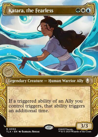 Katara, the Fearless (Showcase) (TLA, Near Mint,)
