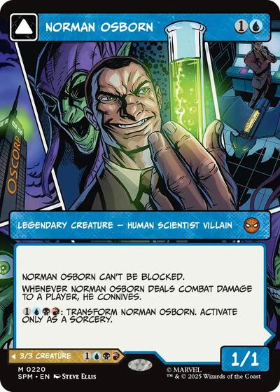 Norman Osborn (Borderless) (SPM, Near Mint, Foil)