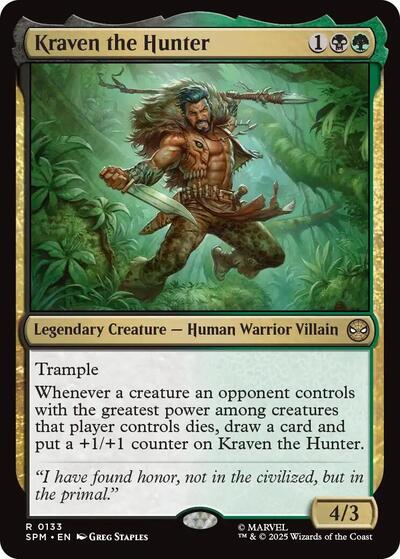 Kraven the Hunter (SPM, Near Mint, Foil)