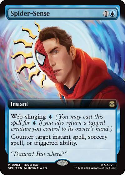 Spider-Sense (Extended Art) (BABP, Near Mint, Foil)