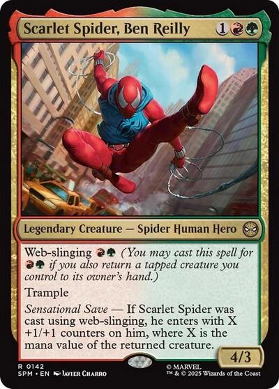 Scarlet Spider, Ben Reilly (SPM, Near Mint,)