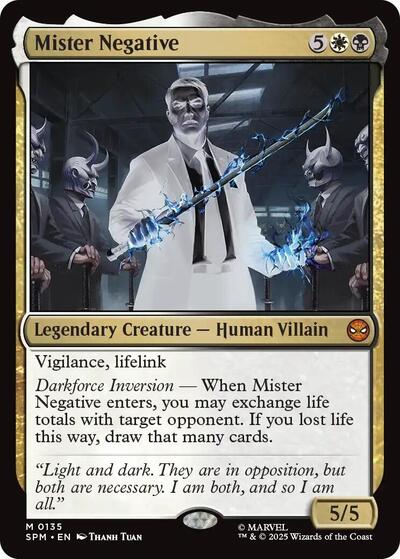 Mister Negative (SPM, Near Mint, Foil)