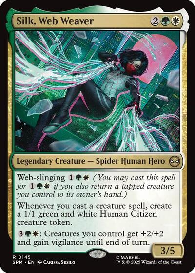 Silk, Web Weaver (SPM, Near Mint, Foil)