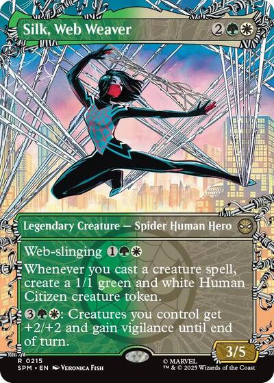 Silk, Web Weaver (Borderless) (SPM, Near Mint,)
