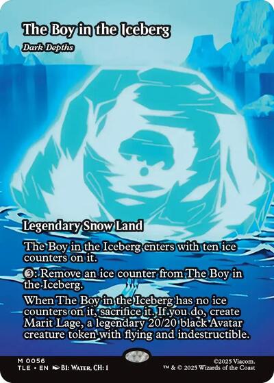 The Boy in the Iceberg Dark Depths Borderless (TLE)