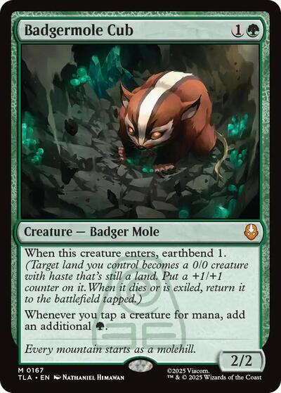 Badgermole Cub (TLA, Near Mint,)