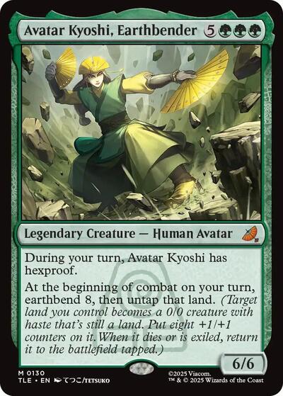 Avatar Kyoshi Earthbender (TLE, Near Mint,)
