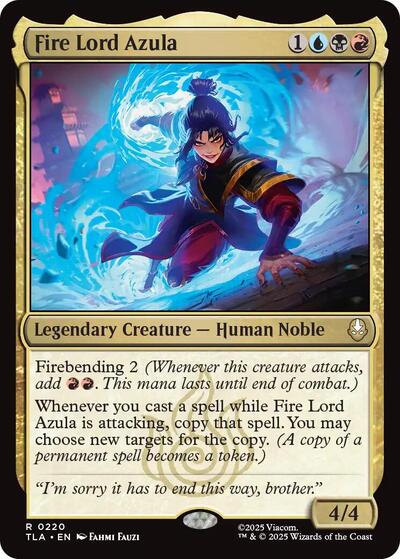 Fire Lord Azula (TLA, Near Mint, Foil)