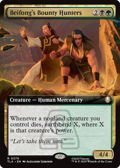 Beifong's Bounty Hunters (Extended Art) (TLA, Near Mint, Foil)