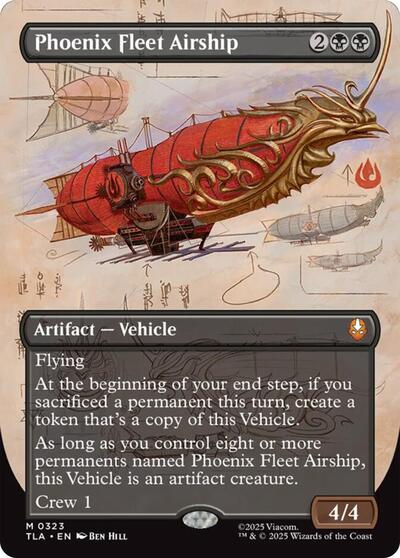 Phoenix Fleet Airship (Borderless) (TLA, Near Mint, Foil)