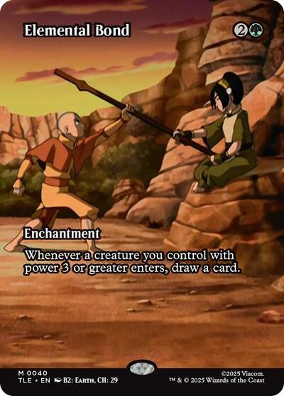 Elemental Bond Borderless (TLE, Near Mint,)