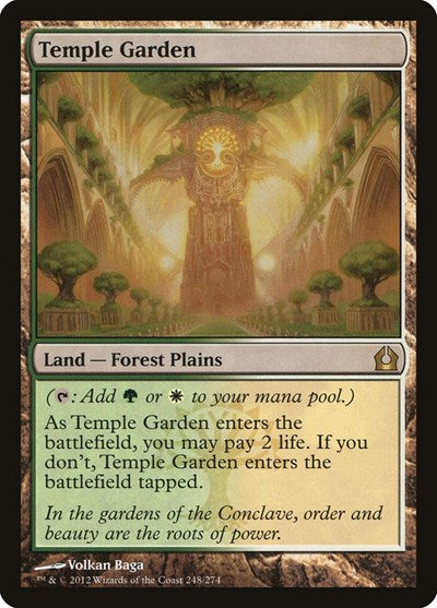 Temple Garden (RTR, Lightly Played,)