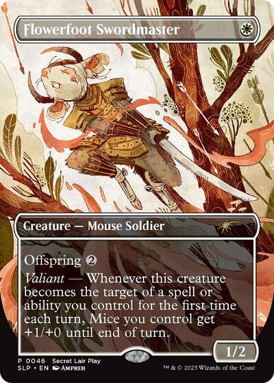 Flowerfoot Swordmaster (SLP, Near Mint, Foil)