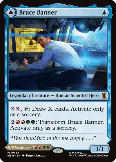 Bruce Banner (MSH, Near Mint,)