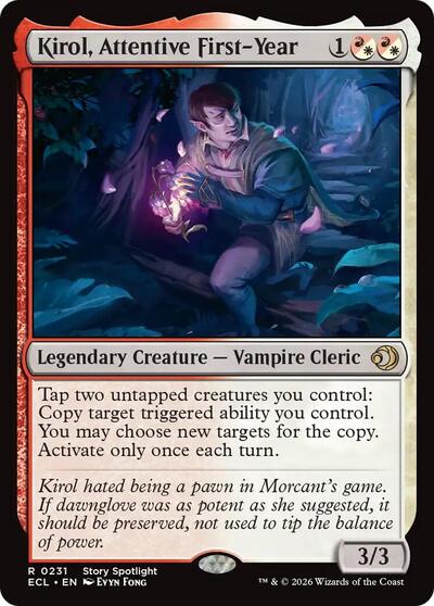 Kirol Attentive First Year (ECL, Near Mint, Foil)