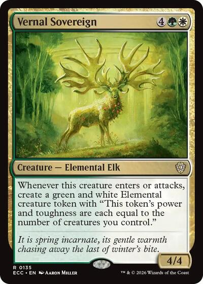 Vernal Sovereign (ECC, Near Mint,)