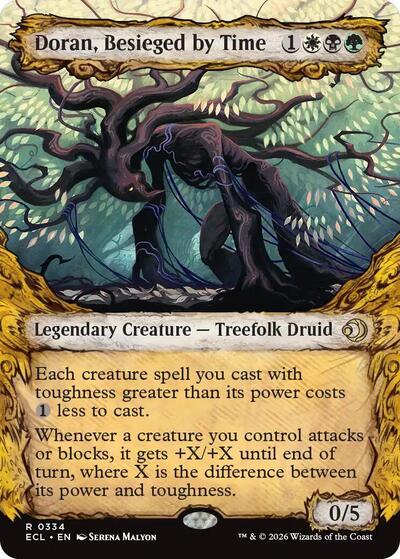Doran Besieged by Time Showcase (ECL, Near Mint,)