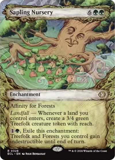 Sapling Nursery Showcase (ECL, Near Mint,)