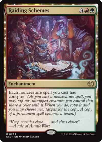 Raiding Schemes (ECL, Near Mint, Foil)