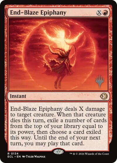 End-Blaze Epiphany (PPECL, Near Mint, Foil)