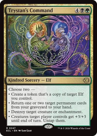 Trystan's Command (PPECL, Near Mint, Foil)
