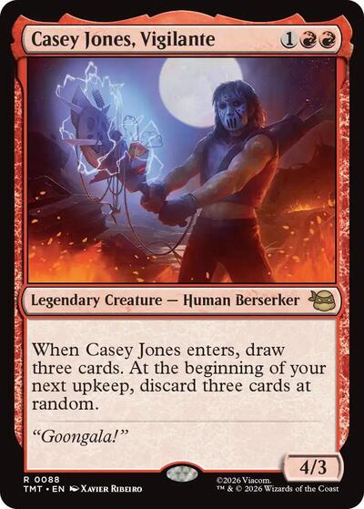 Casey Jones, Vigilante (TMT, Near Mint, Foil)