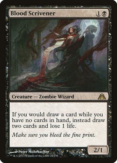 Blood Scrivener (DGM, Near Mint,)