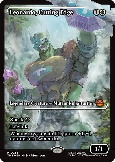 Leonardo Cutting Edge Showcase (TMT, Near Mint, Foil)