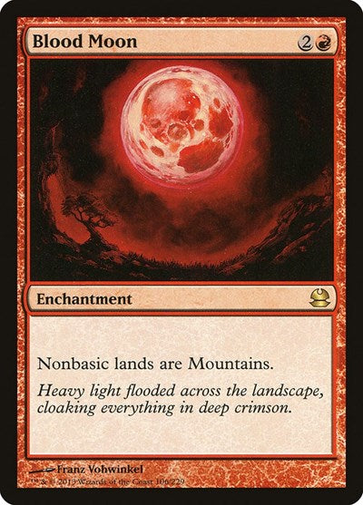 Blood Moon (MMA, Lightly Played, Foil)