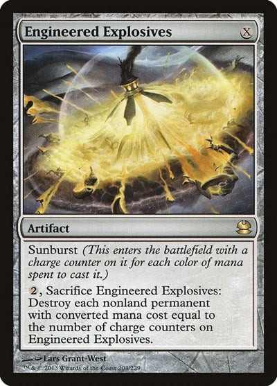 Engineered Explosives (MMA, Lightly Played,)