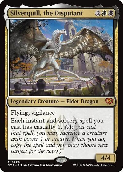 Silverquill the Disputant (SOS, Near Mint,)