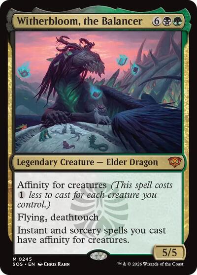 Witherbloom the Balancer (SOS, Near Mint, Foil)