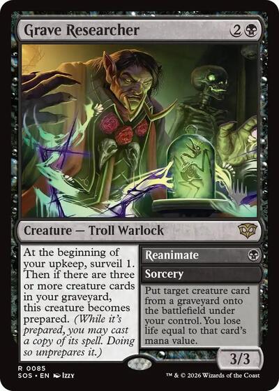 Grave Researcher (PPSOS, Near Mint,)