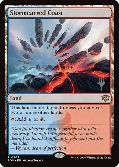 Stormcarved Coast (PPSOS, Lightly Played, Foil)
