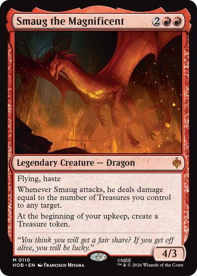 Smaug the Magnificent (HOB, Near Mint,)