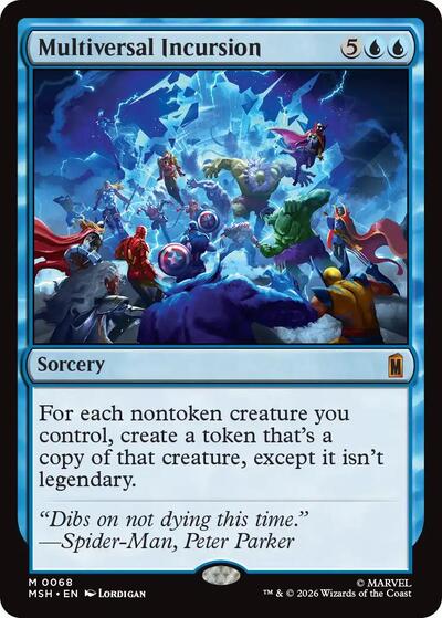Multiversal Incursion (MSH, Near Mint,)