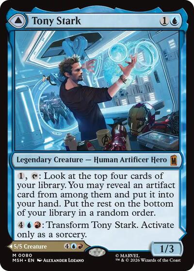 Tony Stark (MSH, Near Mint,)