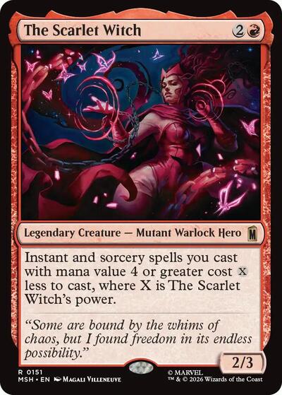 The Scarlet Witch (MSH, Near Mint, Foil)