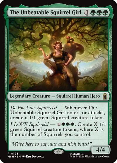 The Unbeatable Squirrel Girl (MSH, Near Mint,)