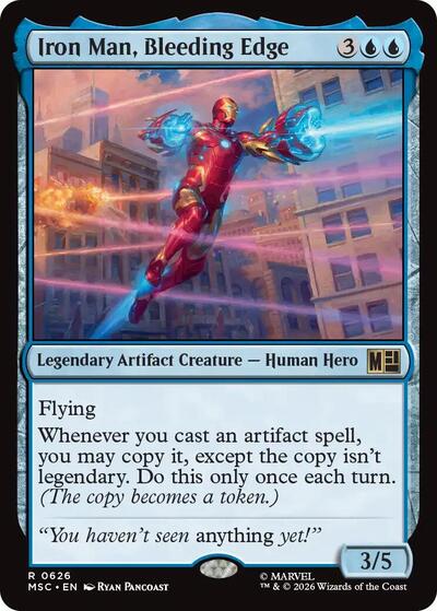 Iron Man, Bleeding Edge (MSC, Near Mint,)
