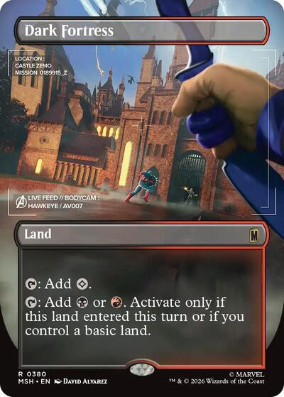 Dark Fortress (Borderless) (MSH, Near Mint,)